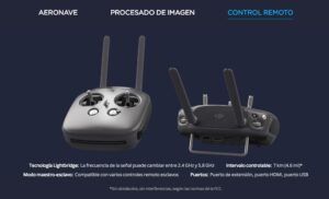 Mandos de control Drone DJI Inspire 2