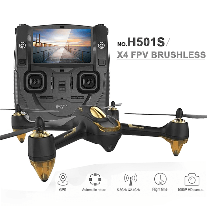 Drone FPV Hubsan X4 H501S GPS - Tienda drones en Madrid