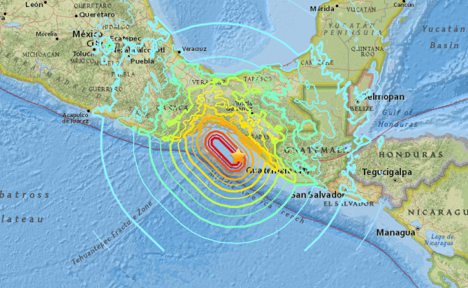 terremotos mexico a vista de drone
