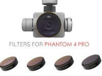 Set 4 filtros para camara drone DJI Phantom 4 Pro