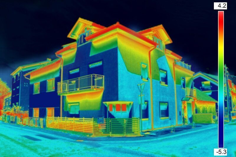 Thermovision Image On House camara Yuneec CGO ET para fotografia termica