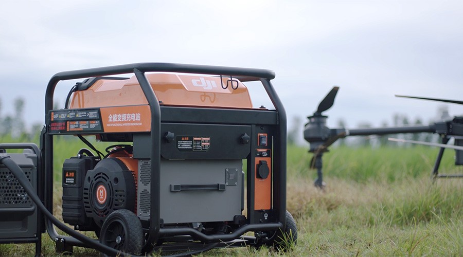 Cargador de baterías a Gasolina de Drone agrícola Agras T40