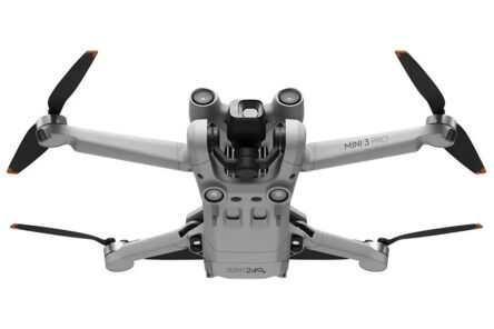 Dron DJI Mini 3 Pro - sensores de teccion de obstáculos omnidireccionales.