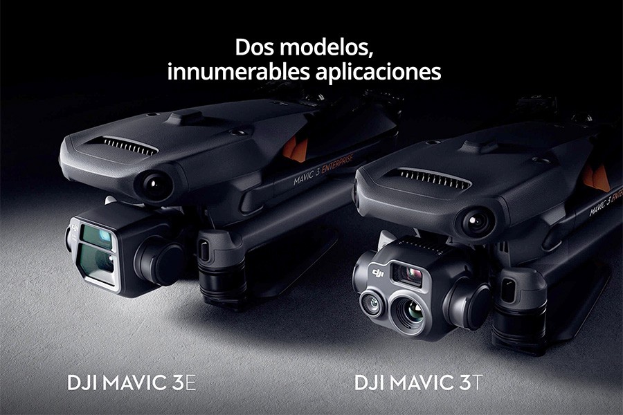 DJI Mavic 3 Enterprise produce dos modelos diferentes para innumerables usos