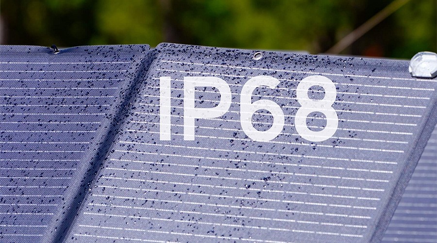 Panel Solar EcoFlow 400 W protección IP68